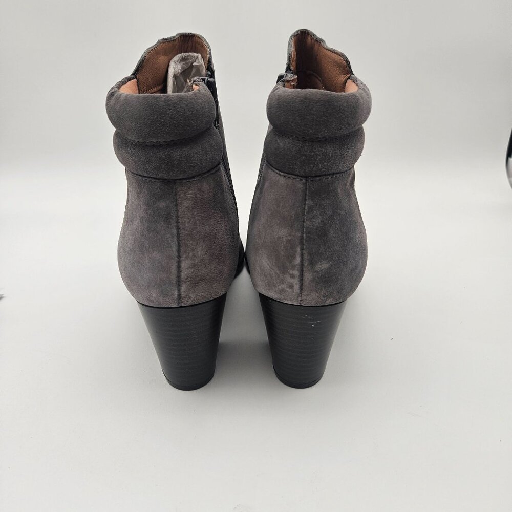 Vionic Jessie Gray Suede Ankle Boot Block Heel Wo… - image 5